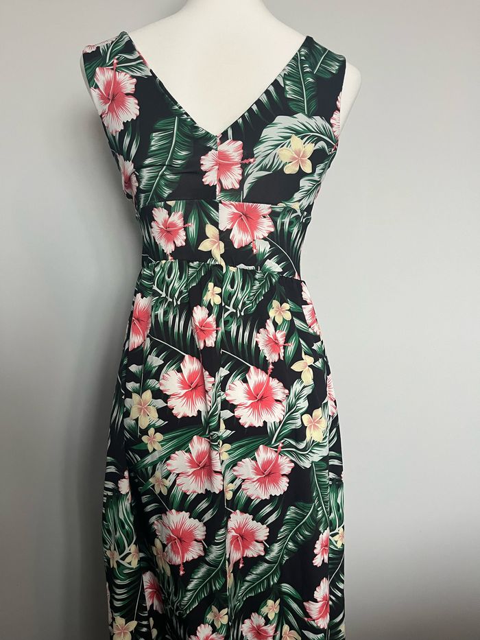 Robe longue fleurie taille unique - photo numéro 3