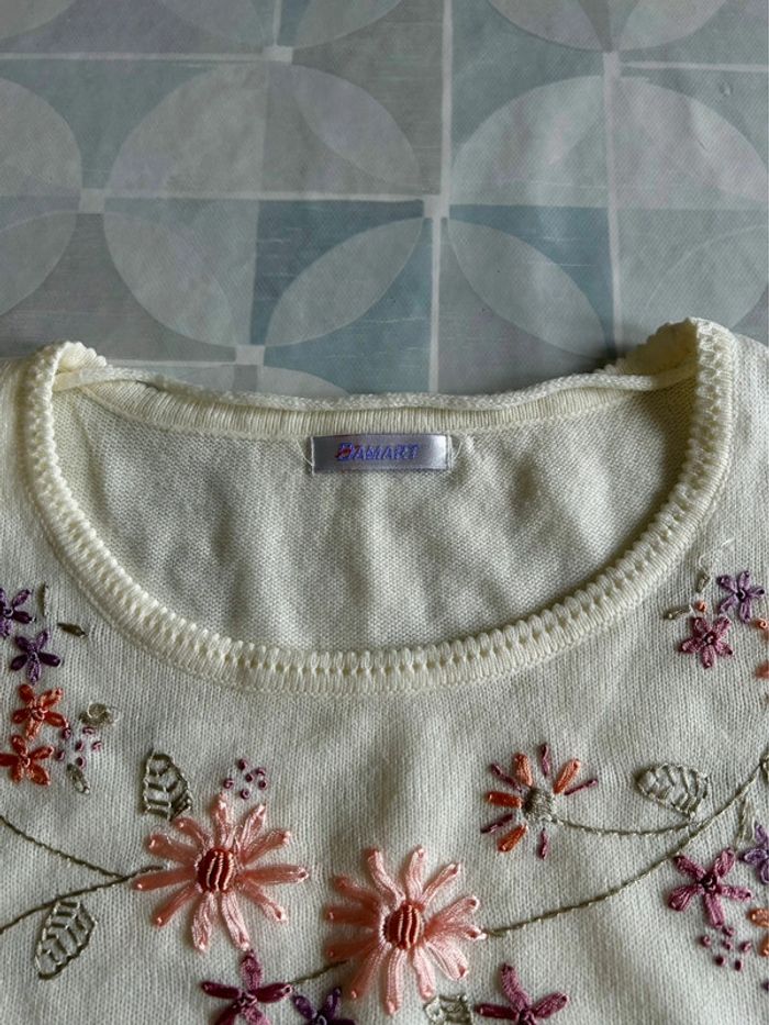 T shirt femme 3XL / 46 - Damart - en très bon état - photo numéro 3