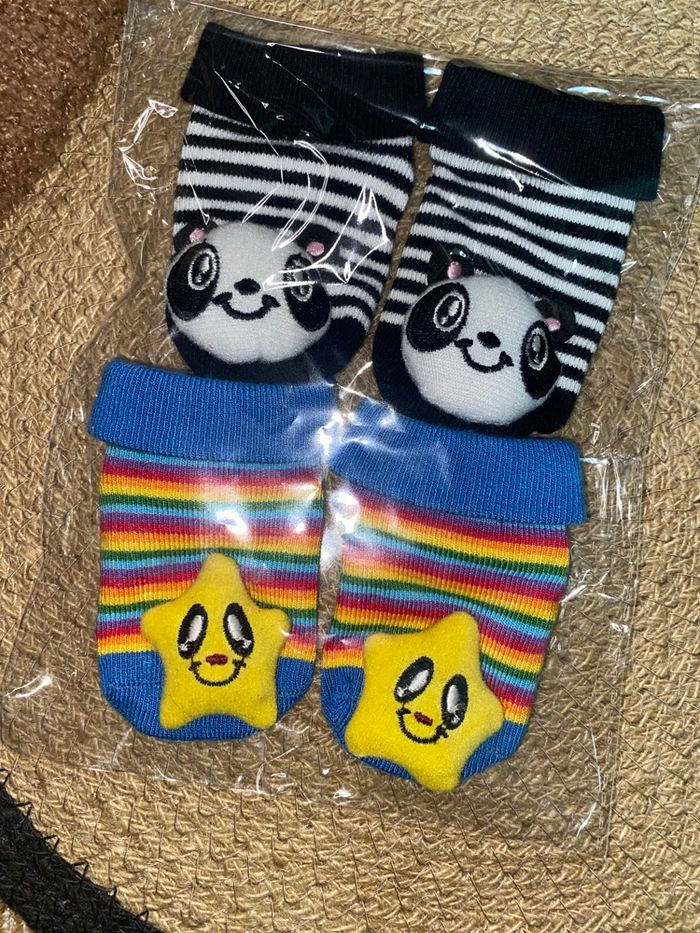 Chaussettes bébé mixtes - photo numéro 2