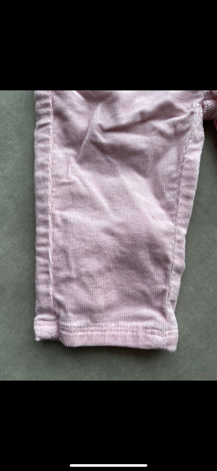 Pantalon velours Grain de blé Neuf Taille 3 mois - photo numéro 3