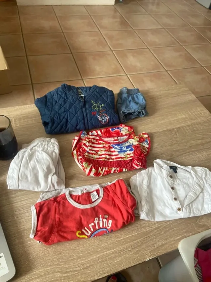 Lot 9 mois (6 pièces)