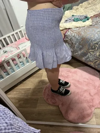 Jupe neuve, taille élastique, XL H&M