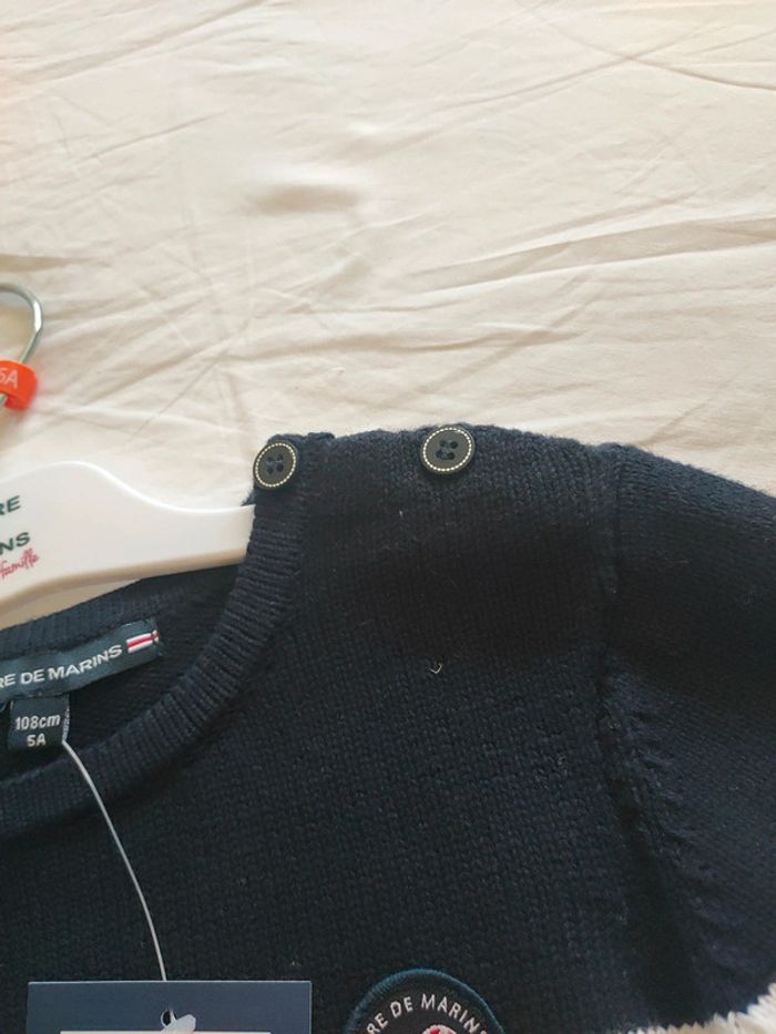 Pull enfant EF en H21 Terres des marins 5 ans - photo numéro 7