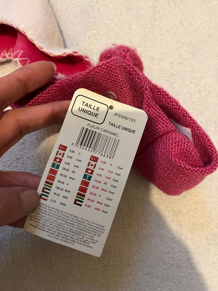 Ensemble bonnet et bandeau Taille 1-2 ans Neuf - photo numéro 4