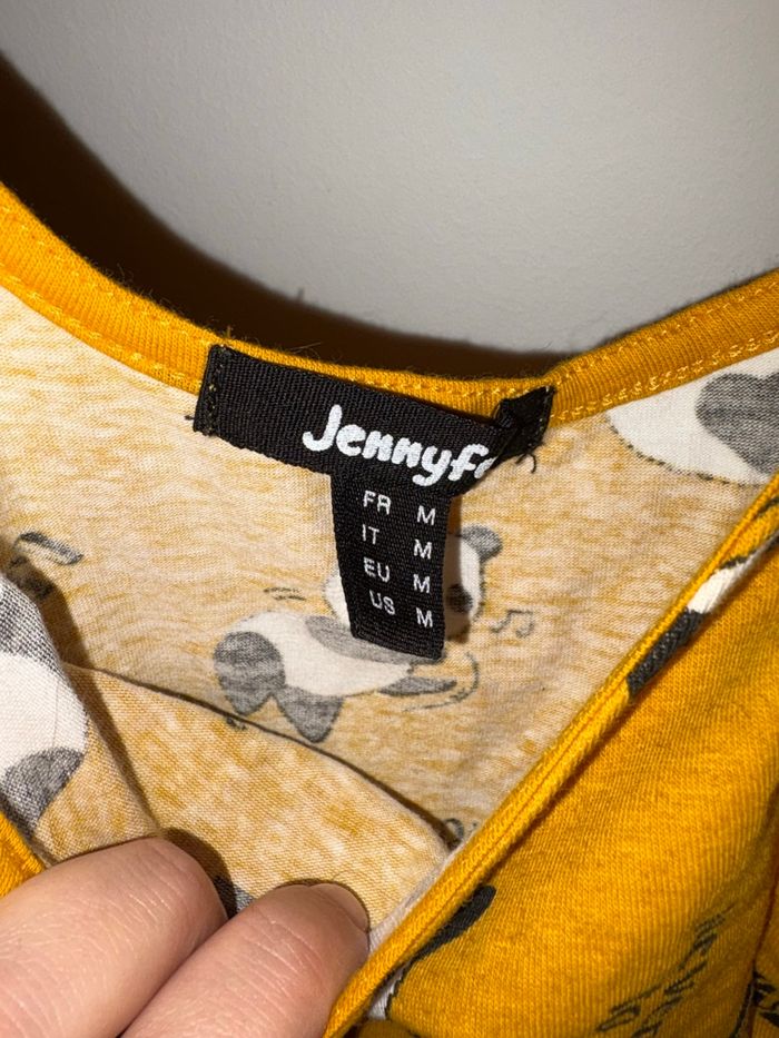 Lot 2 Bodys Jennyfer Taille M - Motif Panda Funky (Rouge & Jaune) - photo numéro 2