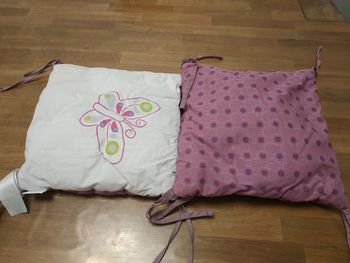 Lot de deux coussins