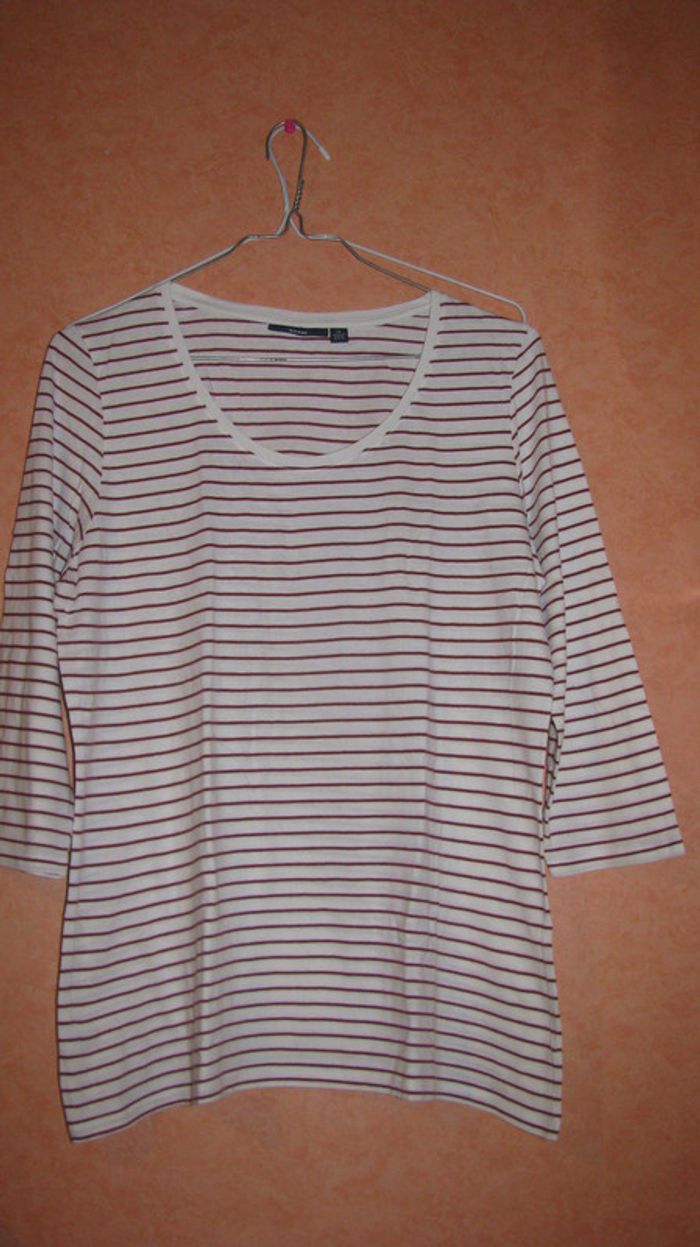 tee shirt rayé 44/46