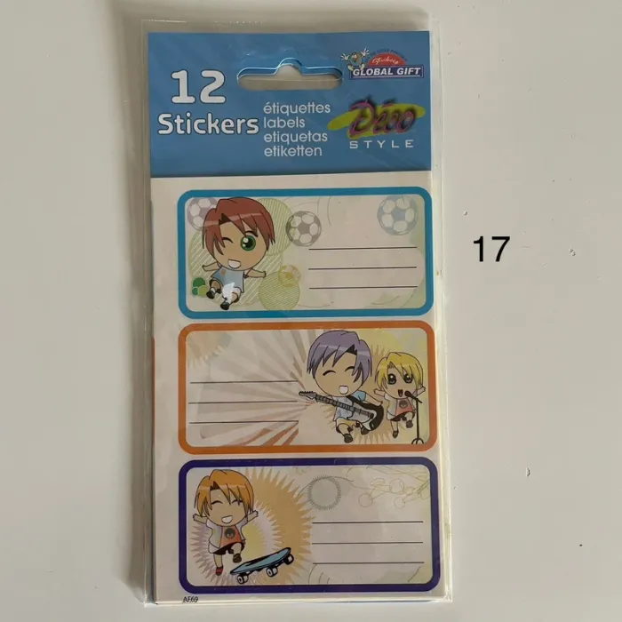 Stickers cahier fournitures - photo numéro 18