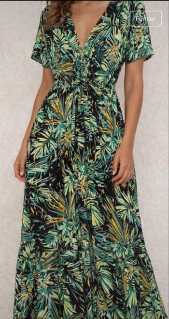 Jolie robe longue légère été 