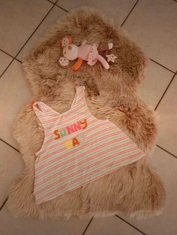 Débardeur  rayé  orchestra  10 ans