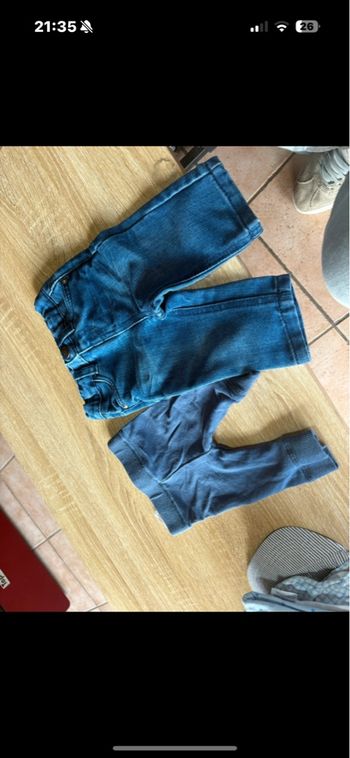 Lot de 2 bas bébé garçon 