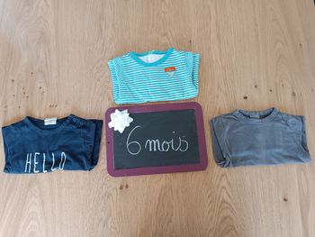Tee-shirts garçon 6 mois