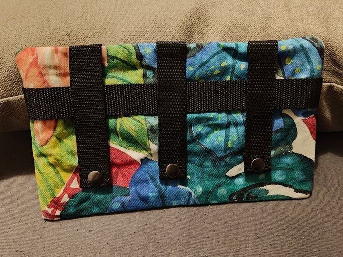 Pochette fleurie adaptée cabaïa - photo numéro 2