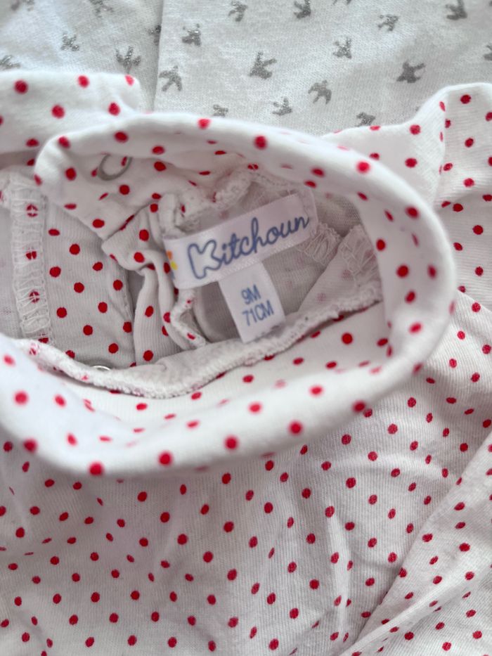 Lot de 2 t shirt 9M - photo numéro 2