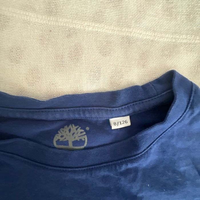 T-shirt manches longues timberland bleu - photo numéro 3