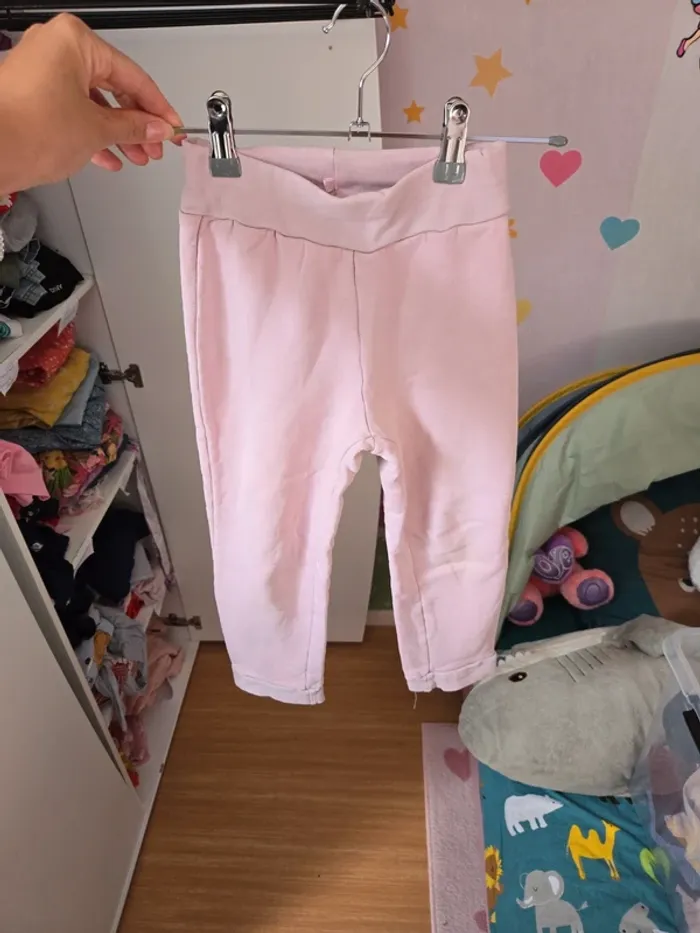 Pantalon polaire taille 8 ans fait main