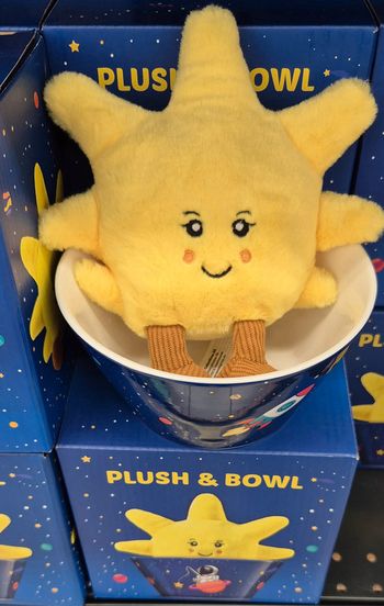 Coffret bol en porcelaine avec sa peluche étoile 🌟