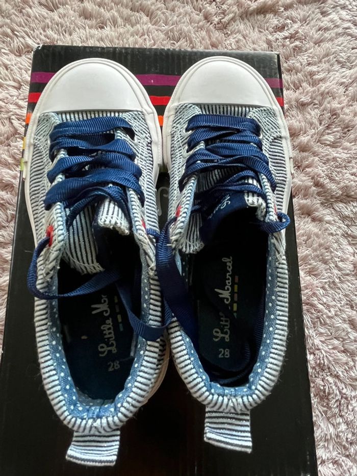 Basket à lacets Little Marcel taille 28 - photo numéro 3