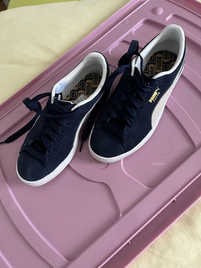 Chaussures type sneakers Puma à lacets