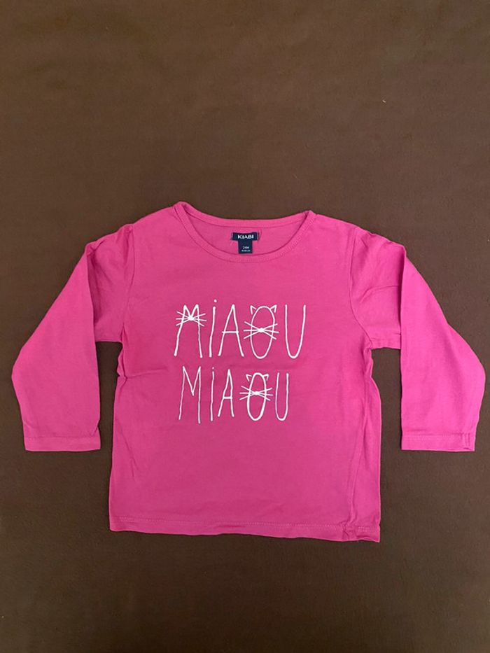 Tee shirt manches longues 2 ans