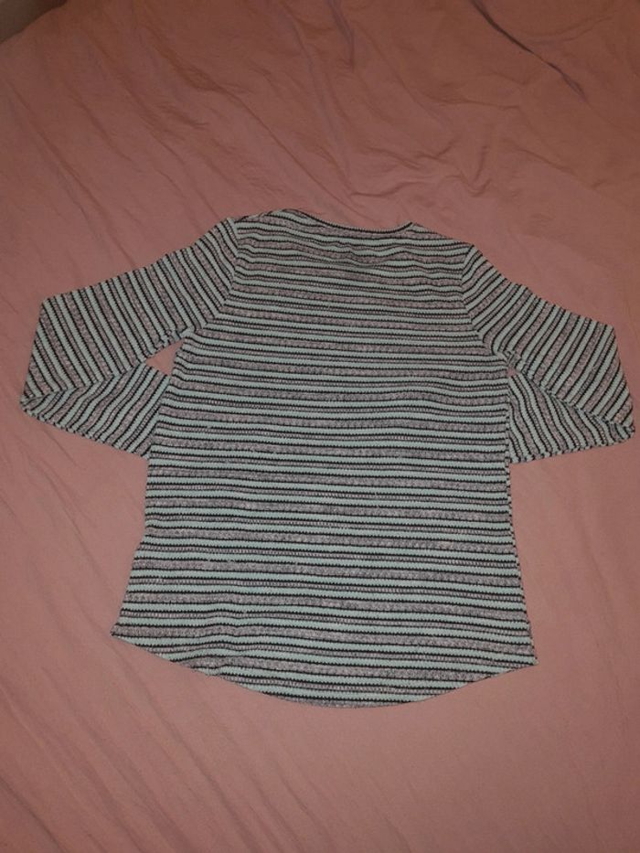 Haut manche longue a rayures - photo numéro 3