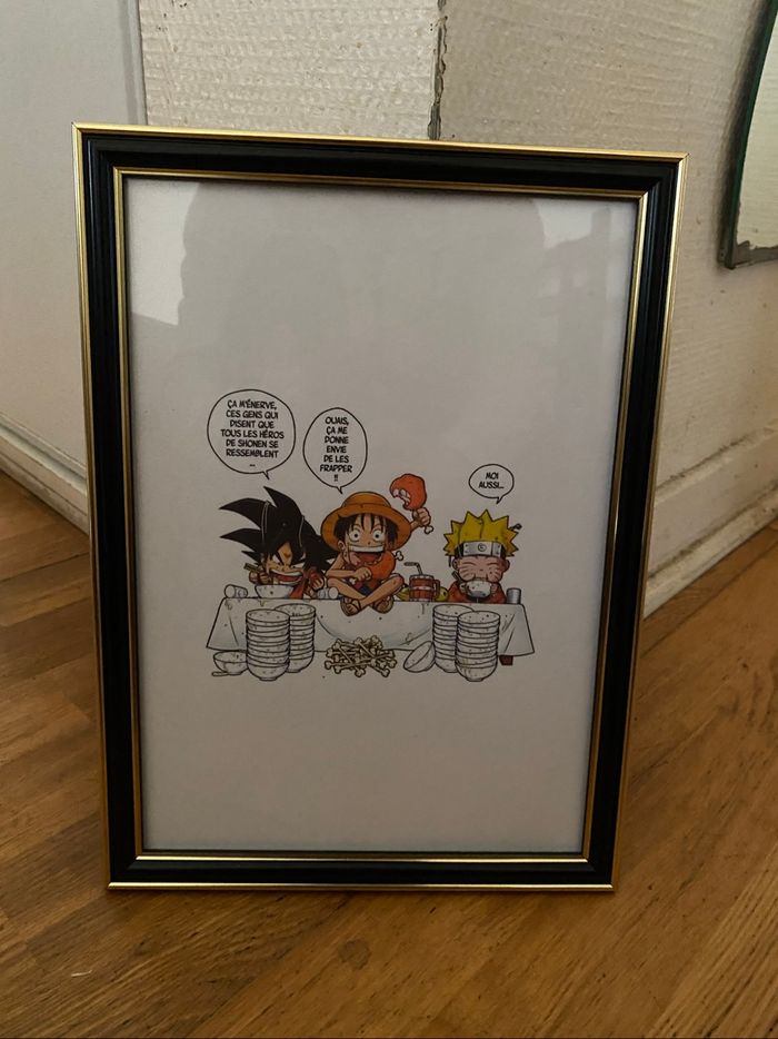 Cadre dragon ball Naruto