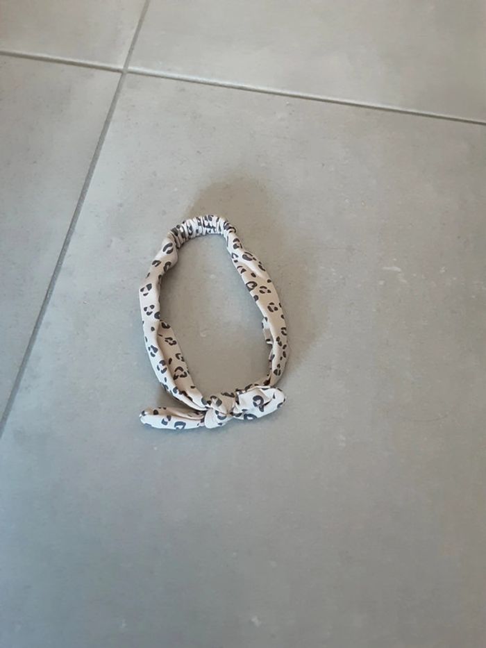 Bandeau geopard léopard beige