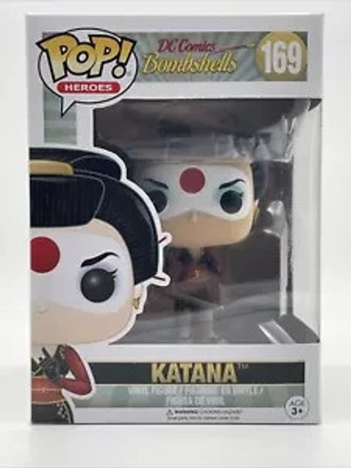 POP N°169 DC Comics Bombshells Katana