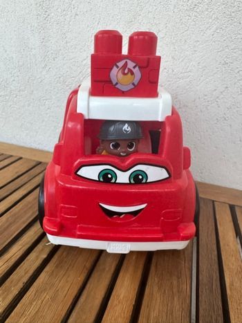 Camion pompier méga black 