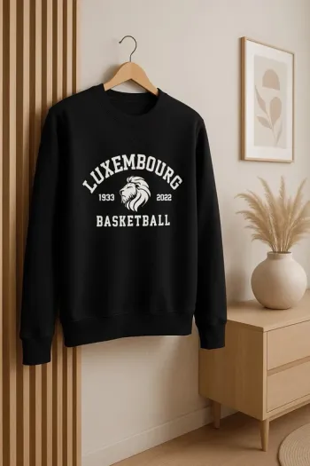 Pull ras le cou longue manche basketball taille M