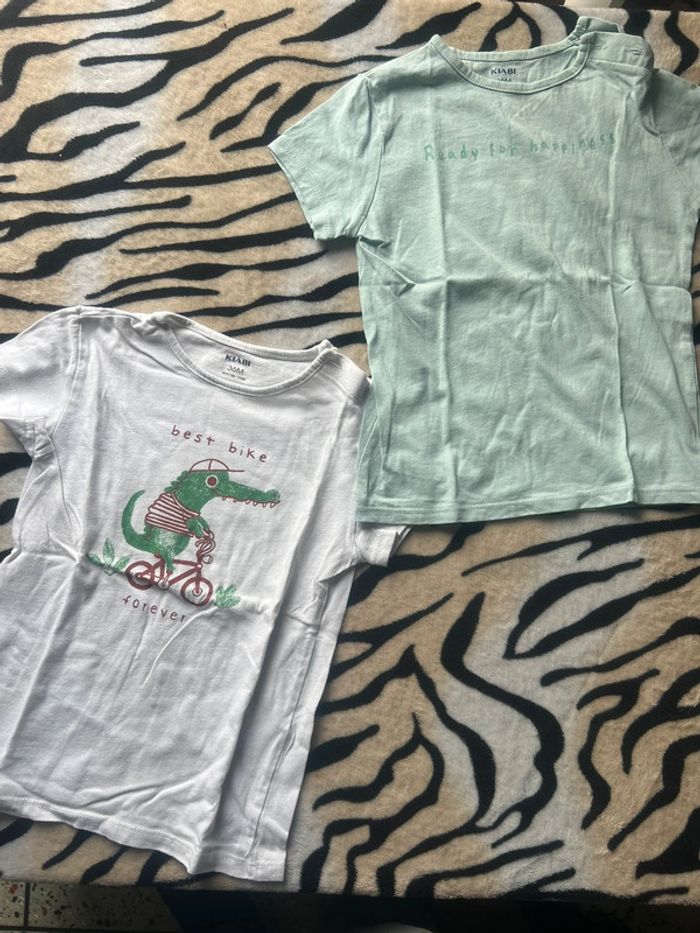 Tee-shirts kiabi 36mois