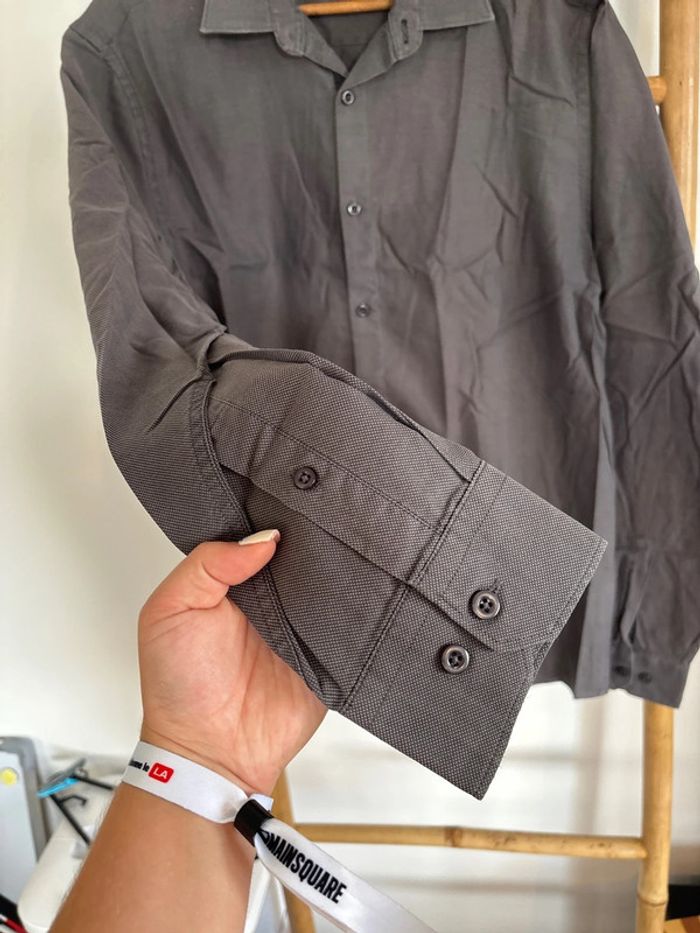 Chemise gris foncée brice taille L - photo numéro 4