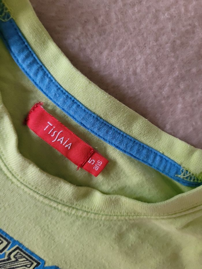 T-shirt manches longues tissaia 5 ans - photo numéro 5