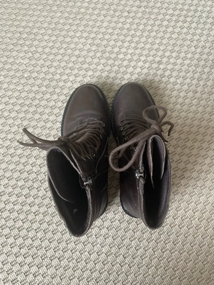 Bottines à lacets - photo numéro 5