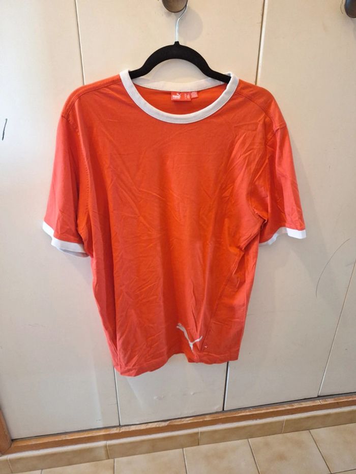 T-shirt puma rouge L