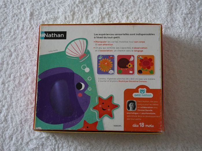 Jeu "Mon loto à toucher" Nathan pour enfants (Dès 18 mois) - photo numéro 2