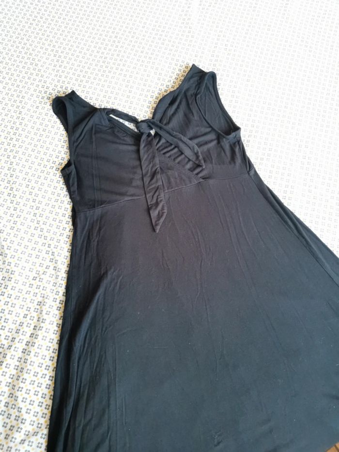 Robe de grossesse noire fluide – Taille 42 - photo numéro 2