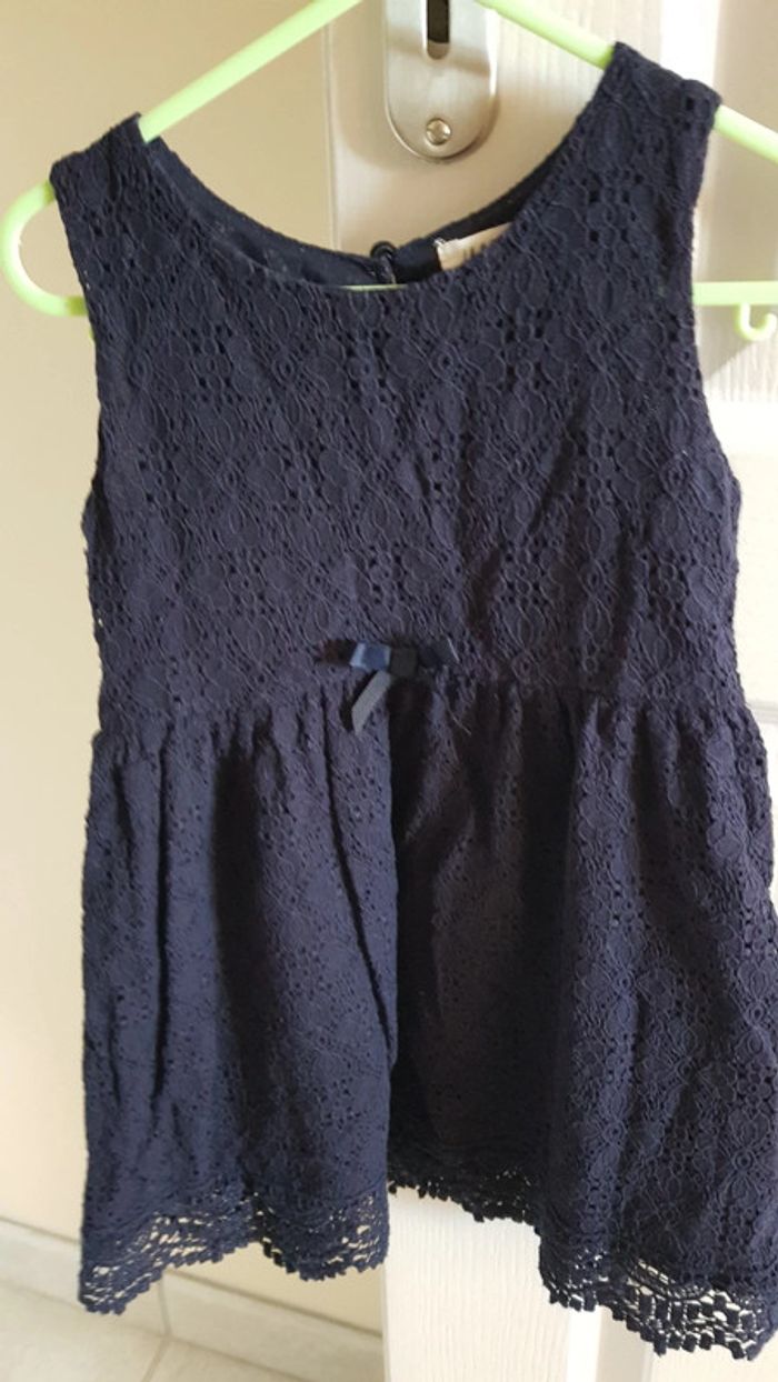 Robe marine H&M 4 ans