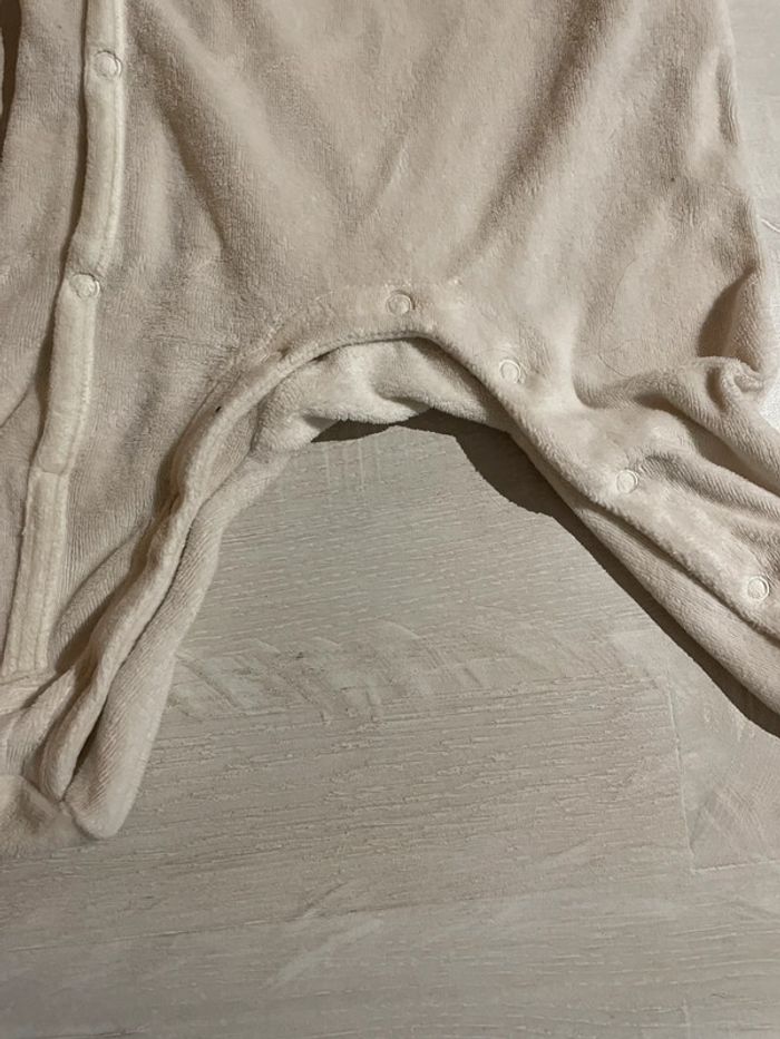 Lot de 2 pyjamas Roi Lion bébé en velour taille 3 mois Orchestra - photo numéro 8