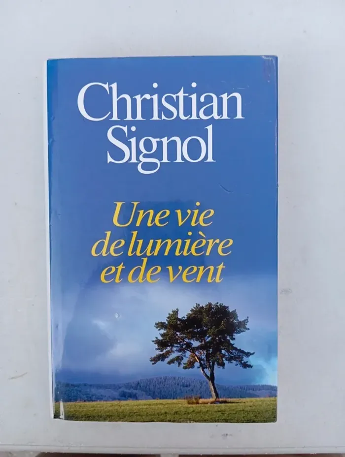 Livre Une vie de lumière et de vent