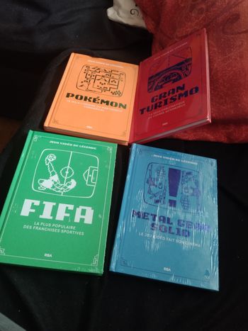 4 livres de jeux vidéo