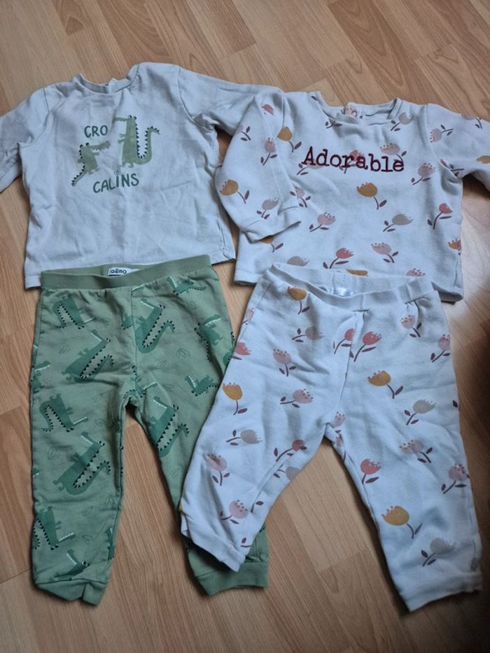 Lot de 3 pyjamas 2 pièces - photo numéro 3