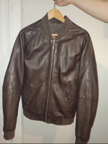 Veste cuir 