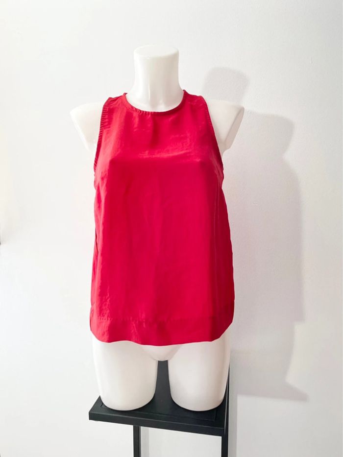 Blouse rouge stradivarius