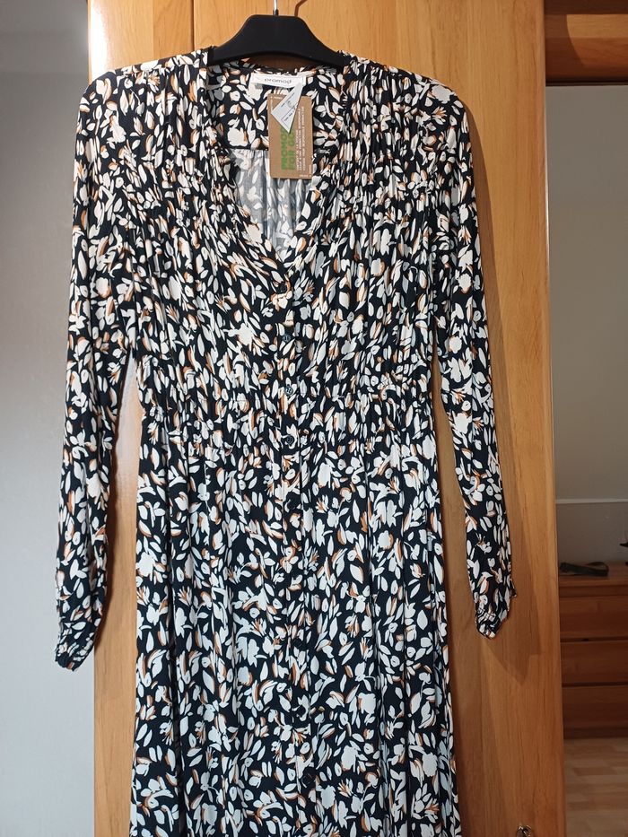 Robe longue promod 36 neuve