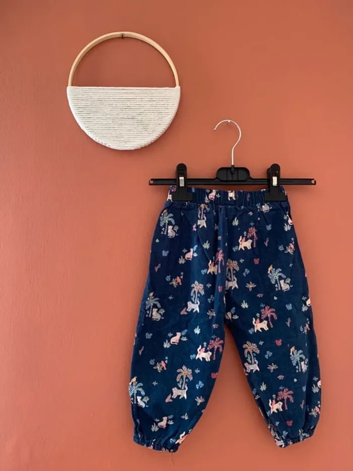 👖 Pantalon souple fille Tape à l’œil - 23 mois / 86 cm - photo numéro 3