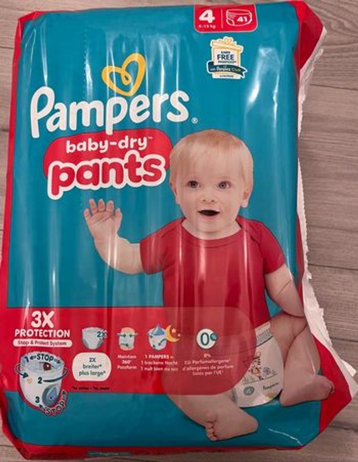 Pampers  baby dry pants taille 4 - photo numéro 3