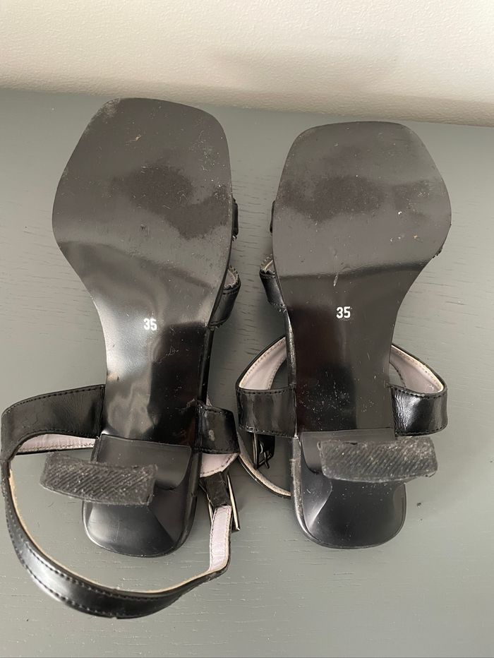 Sandales à talons noires - photo numéro 6