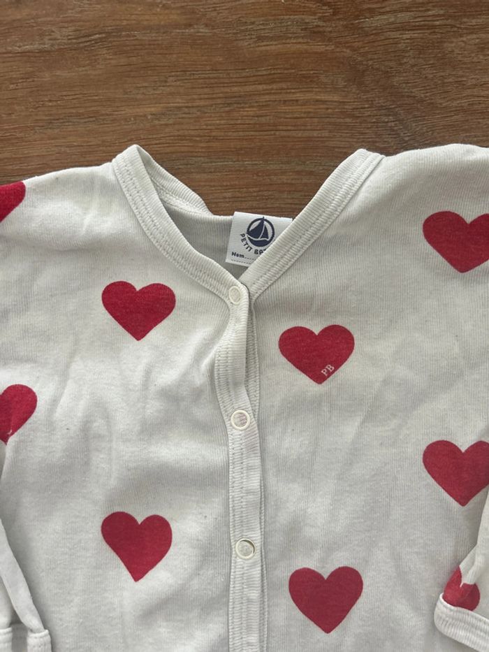 Pyjama petite bateau cœur - photo numéro 2