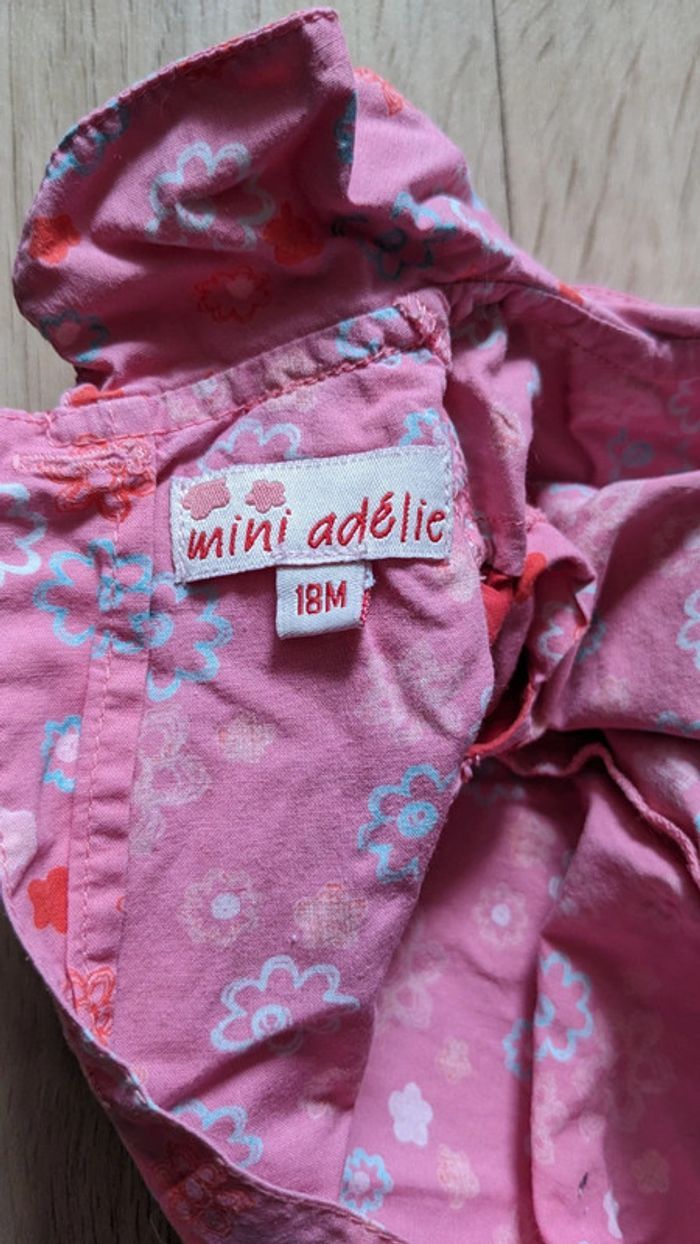 Combi-short effet robe rouge 18 Mois - photo numéro 10